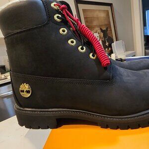 Timberland Premium 6 in Warm Lined Boots Nubuck Fleece Lined 0A42SR 001 MENS 12